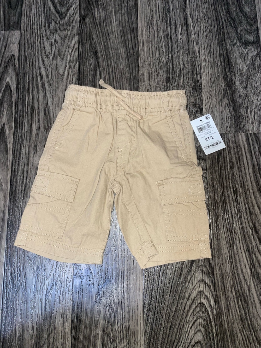 Epic Threads Boys Tan Cargo Shorts